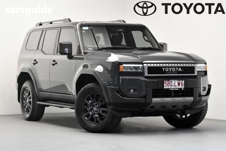 Grey 2024 Toyota Landcruiser Prado Wagon Gxl