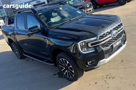 Black 2026 Ford Ranger Double Cab Pick Up Platinum 3.0 (4X4)