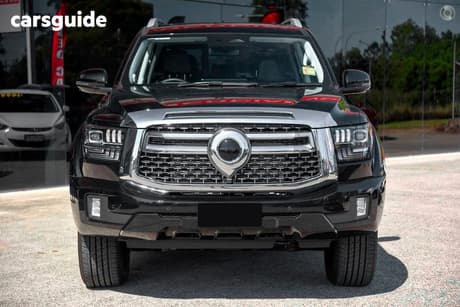 Black 2026 GWM Cannon Dual Cab Utility Ultra (4X4)