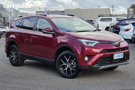 Red 2018 Toyota RAV4 Wagon Gxl (4X4)