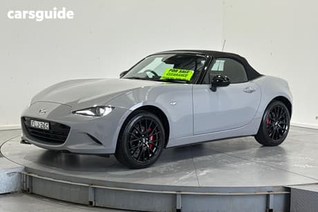 Grey 2024 Mazda MX-5 Convertible G20 Rf Gt Rs
