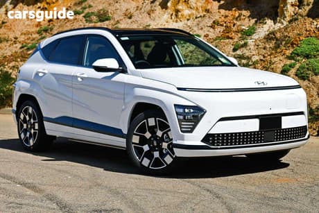 White 2026 Hyundai Kona Wagon Electric Elite Ext Range