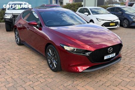 Red 2019 Mazda 3 Hatchback G25 Gt