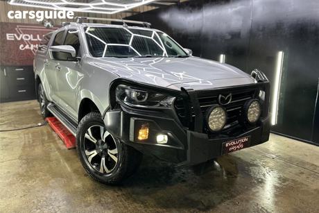 Silver 2020 Mazda BT-50 Dual Cab Pick-up Xtr (4X4)