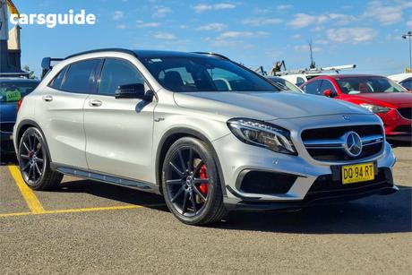 Silver 2014 Mercedes-Benz GLA45 Wagon Amg 4Matic