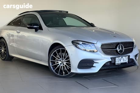 Silver 2018 Mercedes-Benz E300 Coupe