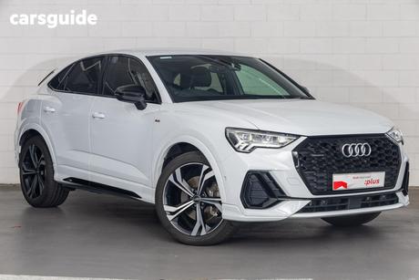 White 2022 Audi Q3 Sportback 40 Tfsi Quattro S Line