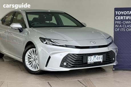 Silver 2025 Toyota Camry Sedan Ascent Sport Hybrid