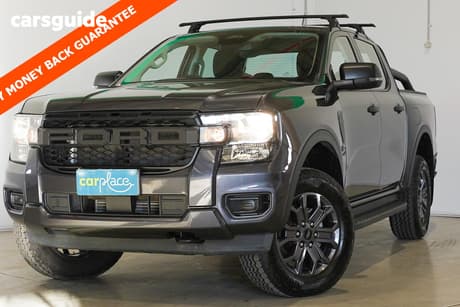 Grey 2024 Ford Ranger Double Cab Chassis Xl 2.0 (4X4)
