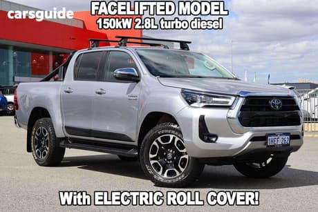 Silver 2020 Toyota Hilux Double Cab Pick Up Sr5 (4X4)
