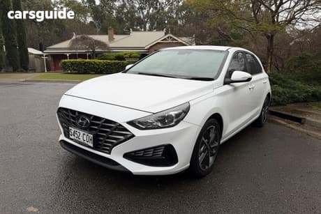 White 2022 Hyundai I30 Hatchback Active
