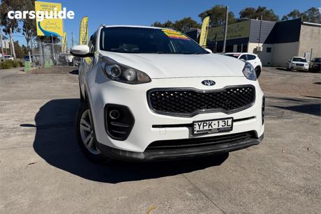 White 2017 Kia Sportage Wagon Si (Awd)
