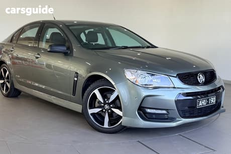 Grey 2016 Holden Commodore Sedan Sv6 Black Pack