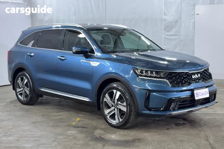 Blue 2022 Kia Sorento Wagon Sport+ 7 Seat