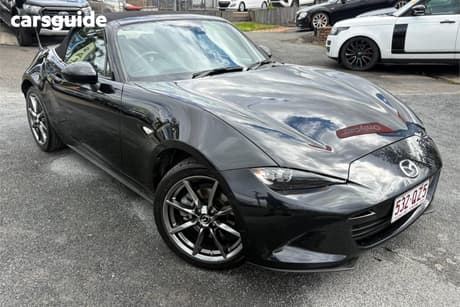 Black 2020 Mazda MX-5 Convertible Roadster Gt