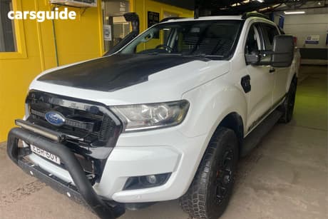 White 2017 Ford Ranger Dual Cab Utility Xlt 3.2 (4X4)