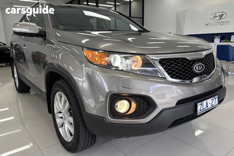 Silver 2012 Kia Sorento Wagon Platinum (4X4)