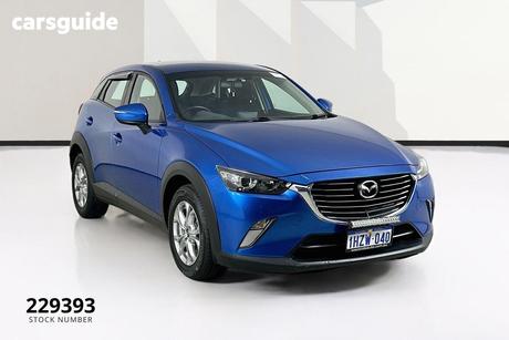 Blue 2017 Mazda CX-3 Wagon Maxx (Fwd)