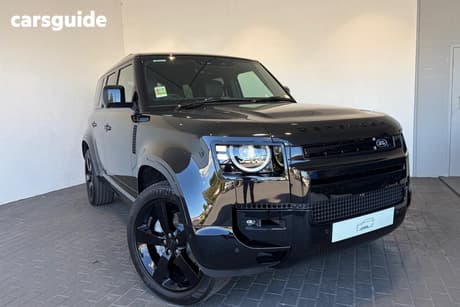 Black 2026 Land Rover Defender Wagon 110 D350 X-Dynamic Hse (257Kw)