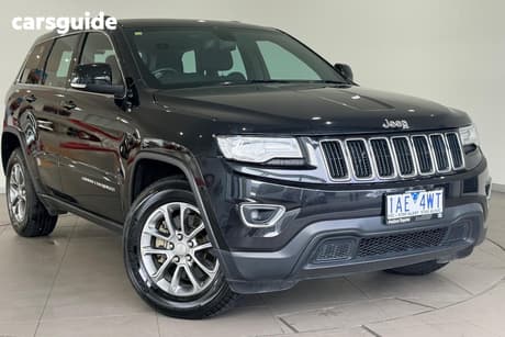 Black 2013 Jeep Grand Cherokee Wagon Laredo (4X4)