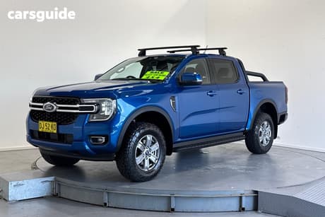 Blue 2023 Ford Ranger Double Cab Pick Up Xlt 2.0 (4X4)