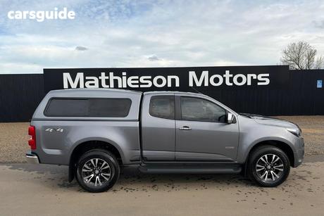 Grey 2017 Holden Colorado Crew Cab Pickup Ltz (4X4)