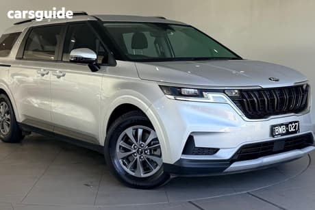 Silver 2021 Kia Carnival Wagon S
