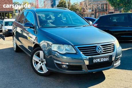 Grey 2010 Volkswagen Passat Wagon 125 Tdi