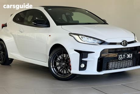 White 2023 Toyota GR Yaris Hatchback Rallye