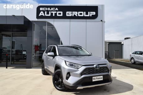 Silver 2020 Toyota RAV4 Wagon Cruiser Awd Hybrid
