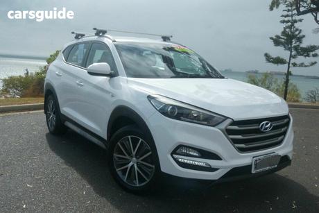 White 2016 Hyundai Tucson Wagon Active X (Fwd)