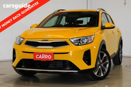 Yellow 2022 Kia Stonic Wagon Sport