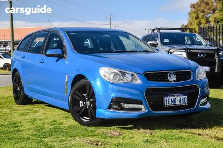 Blue 2014 Holden Commodore Sportswagon Sv6 Storm