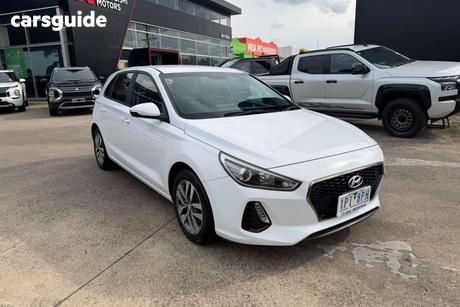 White 2019 Hyundai I30 Hatchback Active