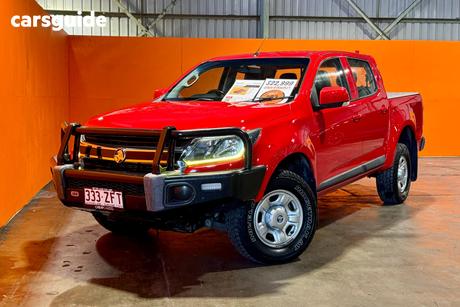Red 2019 Holden Colorado Crew Cab Chassis Ls (4X4)
