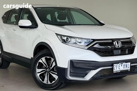 White 2021 Honda CR-V Wagon Vti 7 (2Wd) 7 Seats