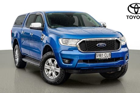 Blue 2021 Ford Ranger Double Cab Pick Up Xlt 2.0 (4X4)