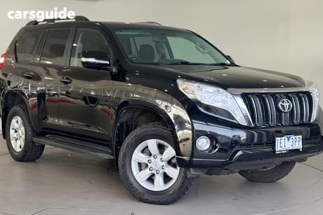 Black 2015 Toyota Landcruiser Prado Wagon Gxl (4X4)