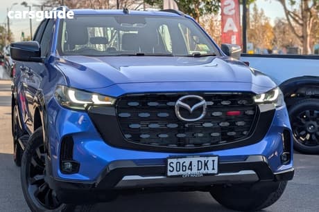 Blue 2025 Mazda BT-50 Dual Cab Pick-up Sp (4X4)