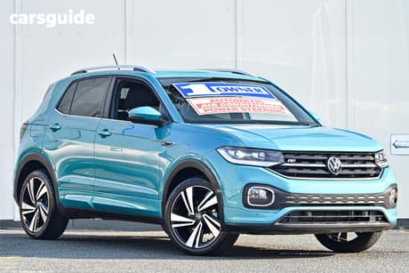 Blue 2021 Volkswagen T-Cross Wagon 85Tsi Style