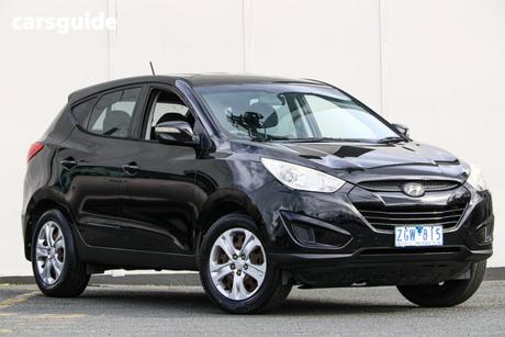 Black 2012 Hyundai IX35 Wagon Active (Fwd)