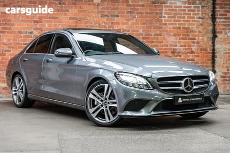 Grey 2020 Mercedes-Benz C300 Sedan Edition C