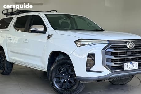 White 2022 LDV T60 Double Cab Utility Mega Tub (4X4)