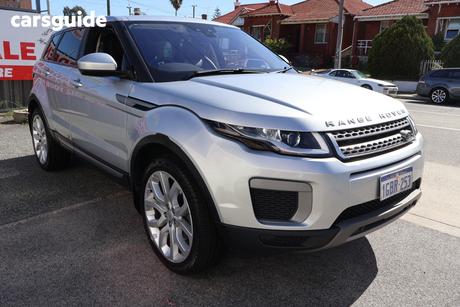 Silver 2016 Land Rover Range Rover Evoque Wagon Td4 180 Se