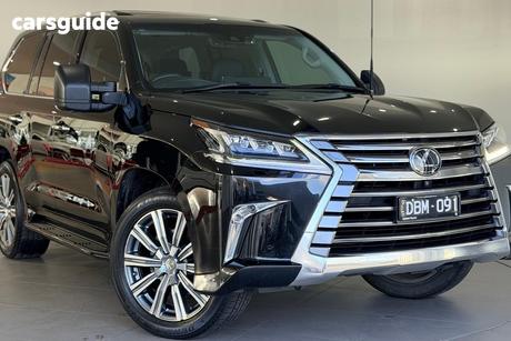 Black 2016 Lexus LX570 Wagon