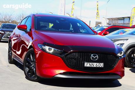 Red 2025 Mazda Mazda3 Hatchback G25 Astina