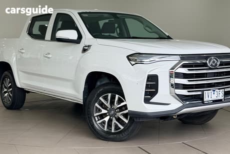 White 2022 LDV T60 Double Cab Utility Max Pro (4X4)