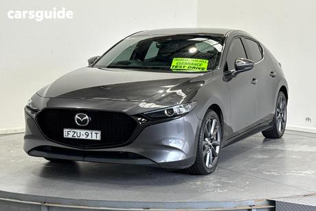 Grey 2020 Mazda 3 Hatchback G25 Gt