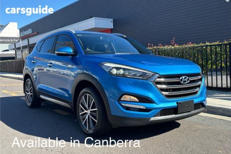 Blue 2016 Hyundai Tucson Wagon Elite (Fwd)