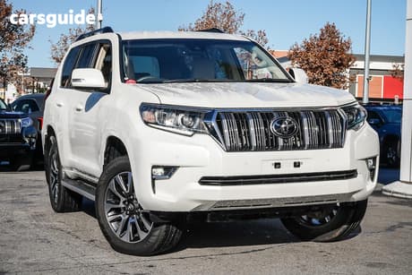 White 2022 Toyota Landcruiser Prado Wagon Vx